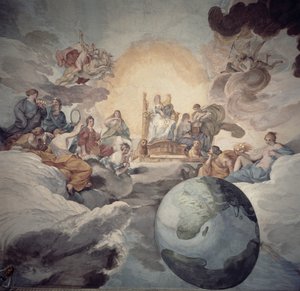 Allegorie van de Kunsten door Pietro da Cortona